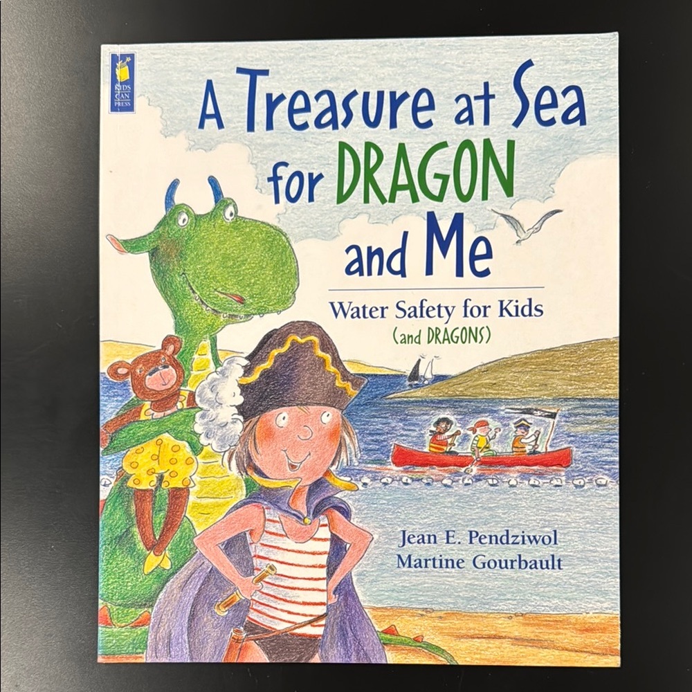 A Treasure at Sea for Dragon and Me: Water Safety for Kids (and Dragons) - Book